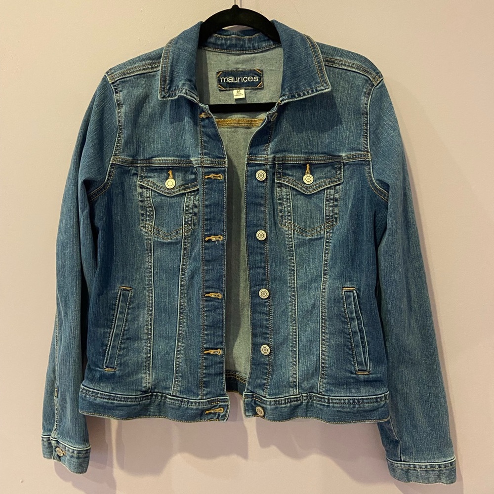 Maurices Denim Jacket Size M
